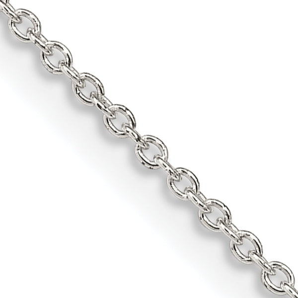 Quality Gold Sterling Silver 1.25mm Cable Chain