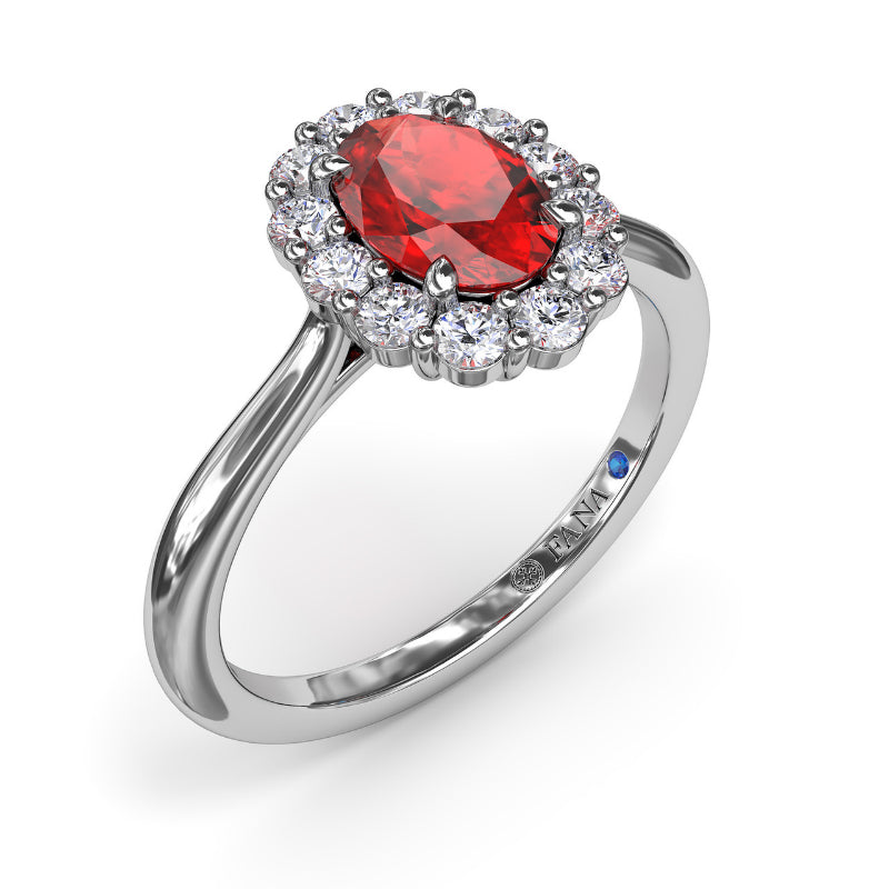 Fana Dazzling Ruby and Diamond Ring