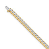 Quality Gold 14k Yellow Gold 3.6mm Diamond Tennis Bracelet