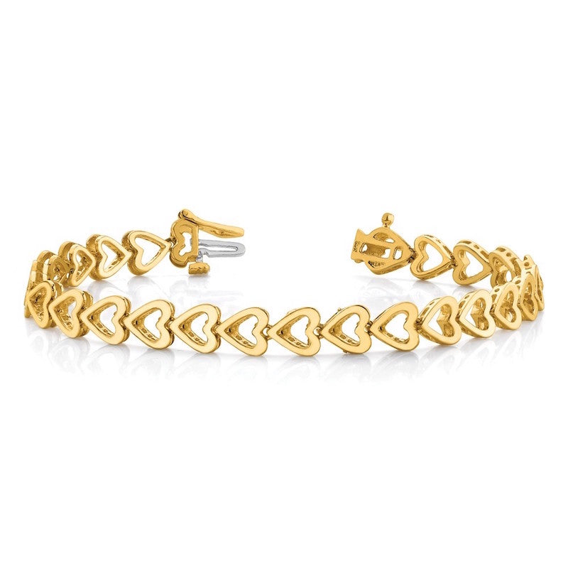 Quality Gold 14k Yellow Gold Add-a-Diamond Tennis Bracelet