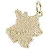 Rembrandt 14k Yellow Gold France Charm