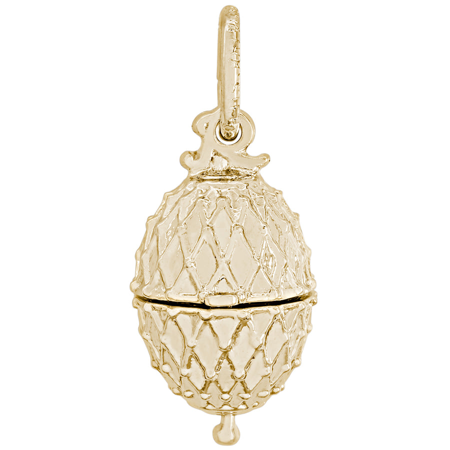 Rembrandt 14k Yellow Gold Easter Egg Charm