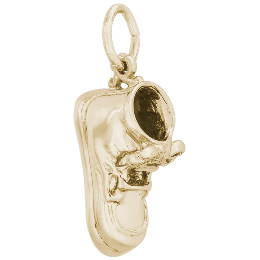 Rembrandt 14k Yellow Gold Baby Shoe Charm