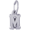 Rembrandt Sterling Silver Initial M Charm