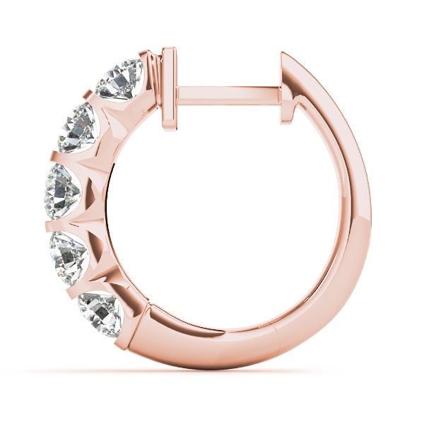 Bar Set Hoop Earrings