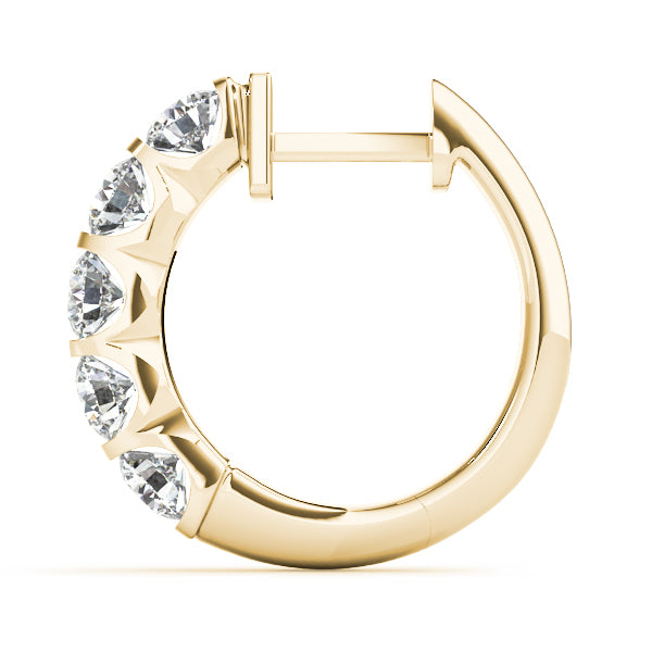 Bar Set Hoop Earrings
