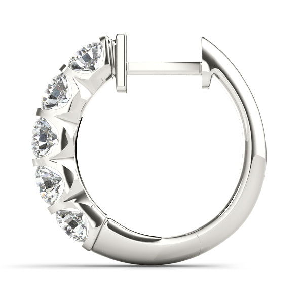 Bar Set Hoop Earrings