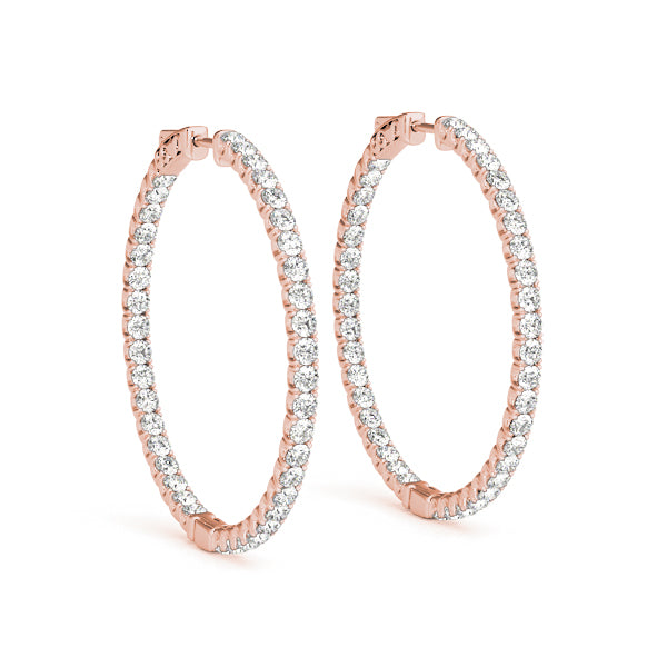 Inside-Out Value Lock Hoop Earrings