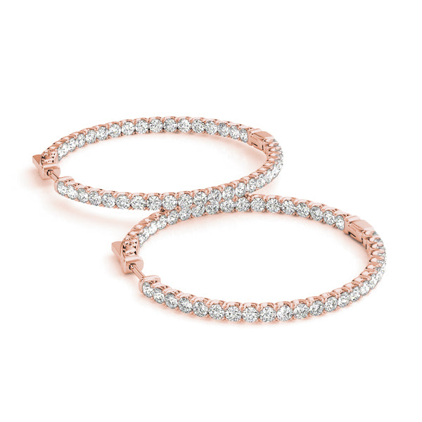 Inside-Out Value Lock Hoop Earrings