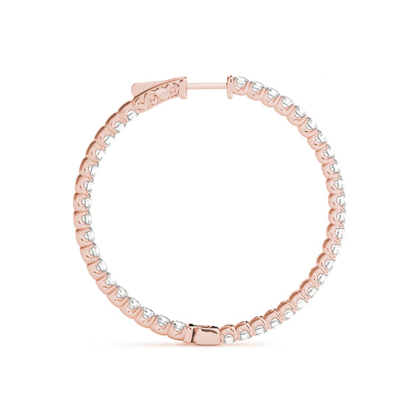 Inside-Out Value Lock Hoop Earrings