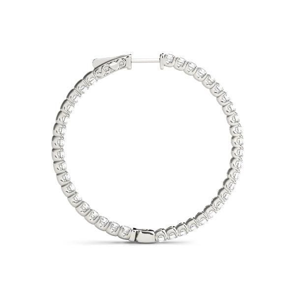 Inside-Out Value Lock Hoop Earrings