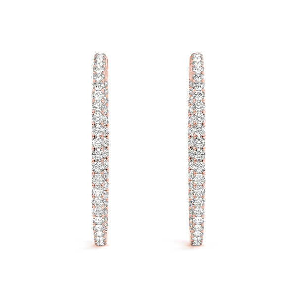 Inside-Out Value Lock Hoop Earrings