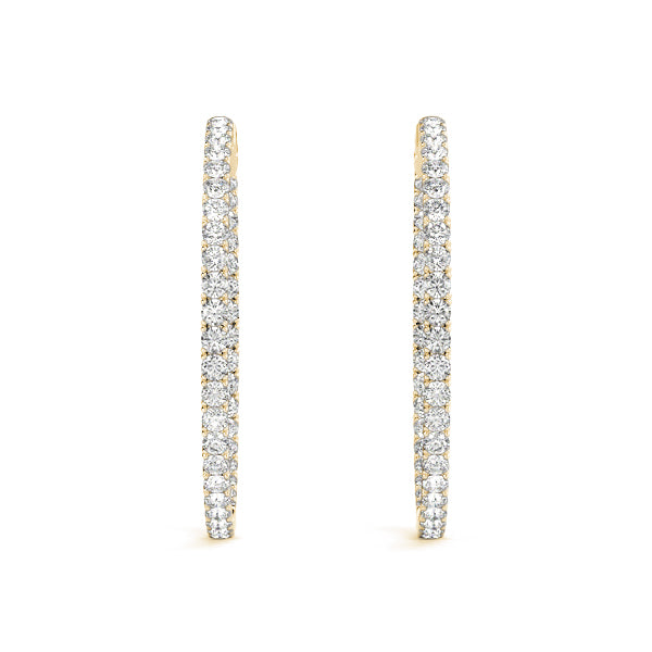 Inside-Out Value Lock Hoop Earrings