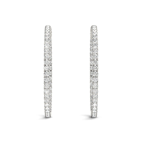 Inside-Out Value Lock Hoop Earrings
