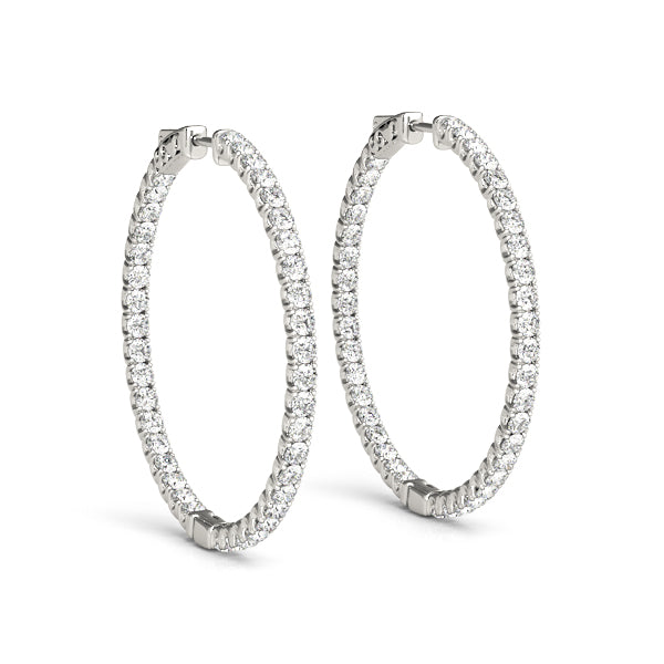 Inside-Out Value Lock Hoop Earrings