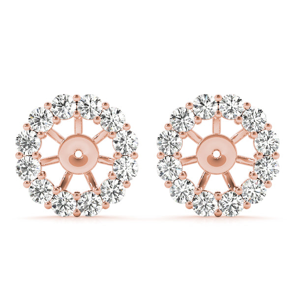 Earring Jacket for Round Studs