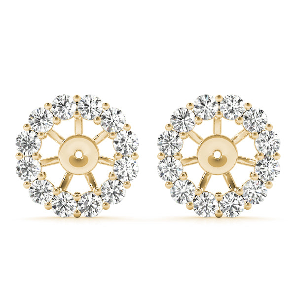 Earring Jacket for Round Studs