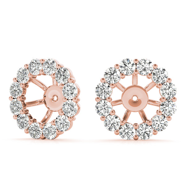 Earring Jacket for Round Studs