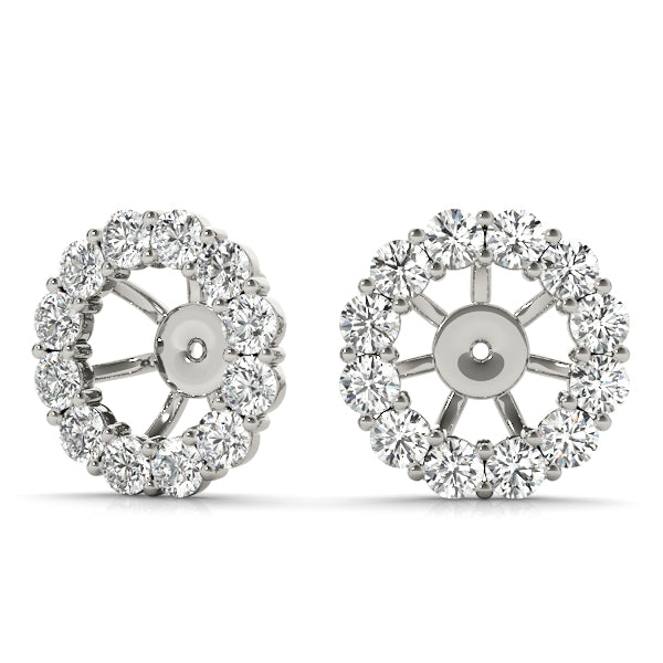 Earring Jacket for Round Studs