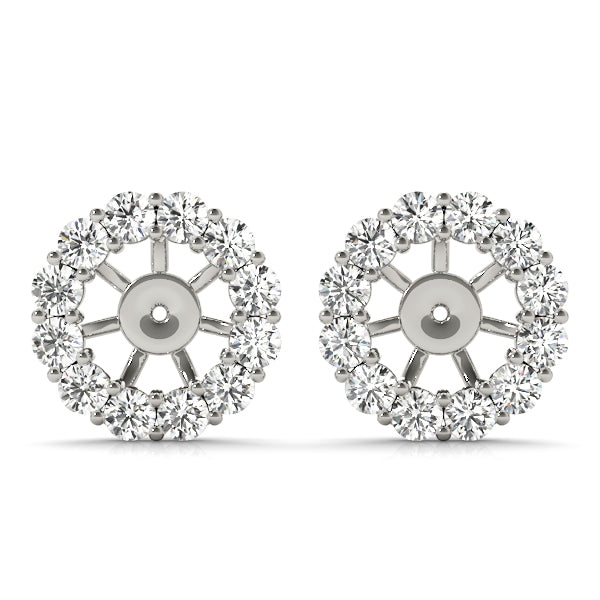 Earring Jacket for Round Studs
