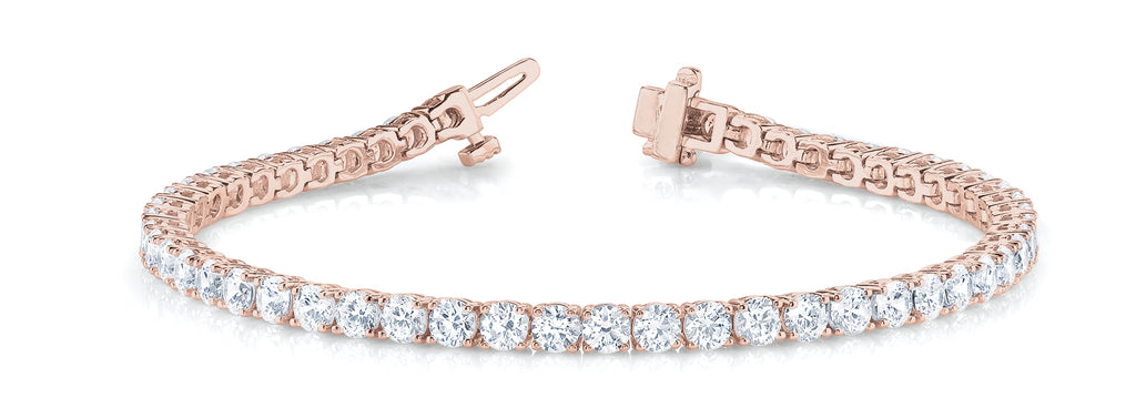 Classic Round Diamond Tennis Bracelet