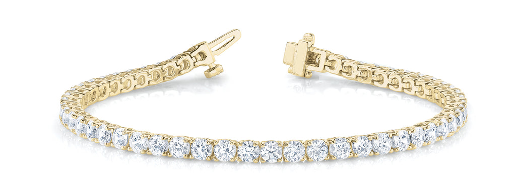 Classic Round Diamond Tennis Bracelet