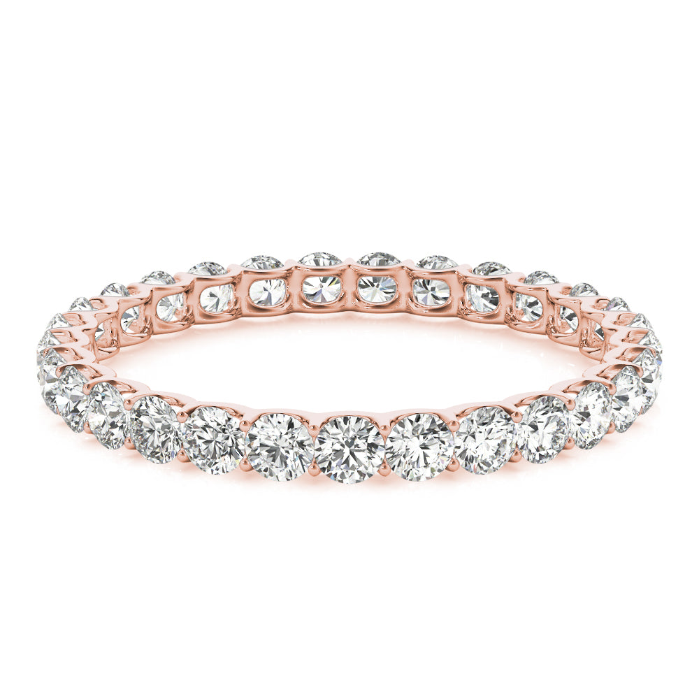 U-Prong Eternity Wedding Band