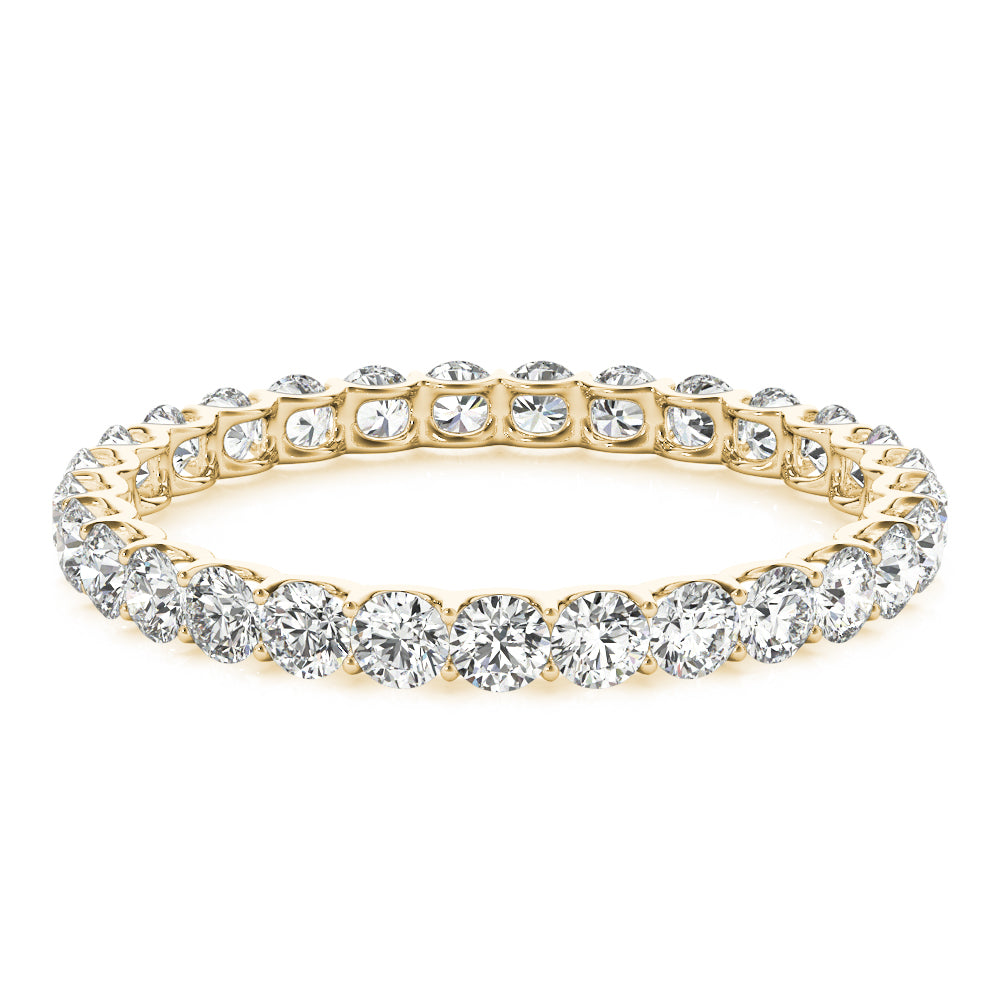 U-Prong Eternity Wedding Band
