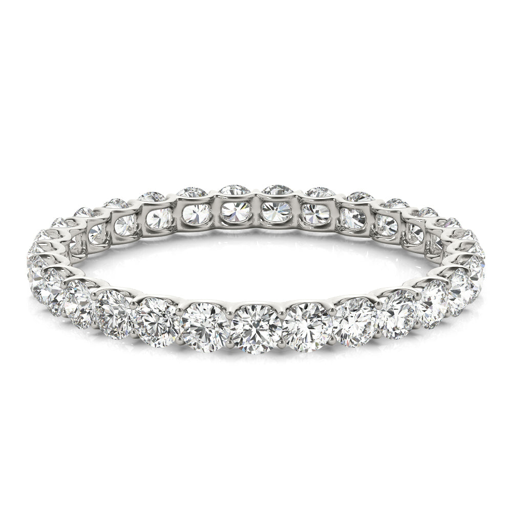 U-Prong Eternity Wedding Band