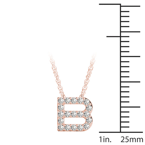 Initial B Pendant
