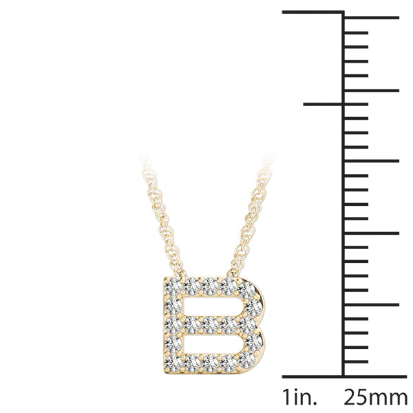 Initial B Pendant