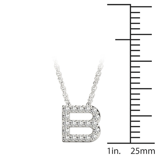 Initial B Pendant