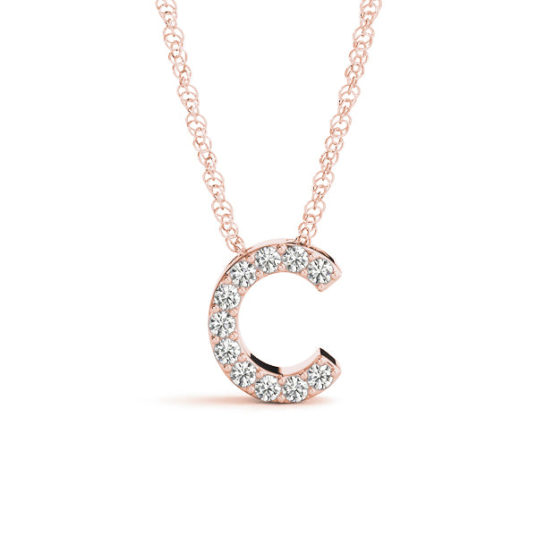 Initial C Pendant