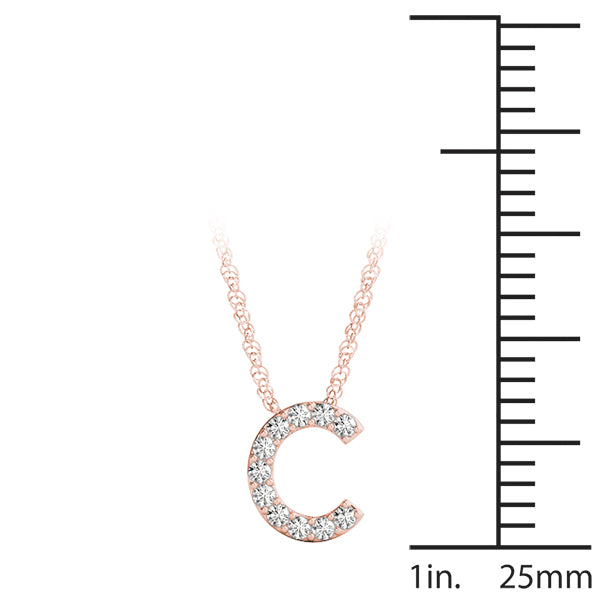 Initial C Pendant