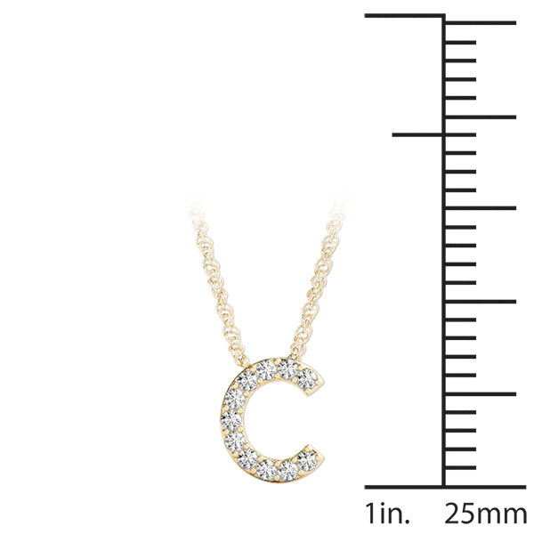 Initial C Pendant