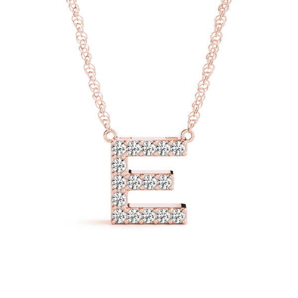 Initial E Pendant