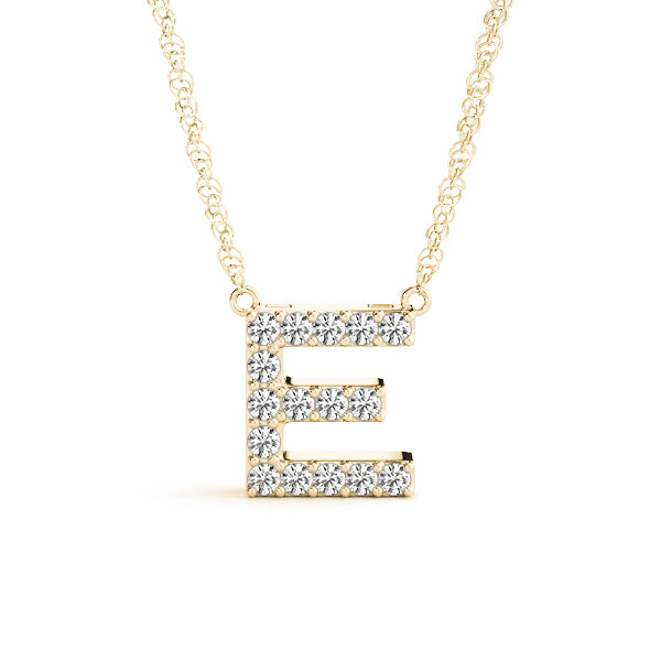 Initial E Pendant