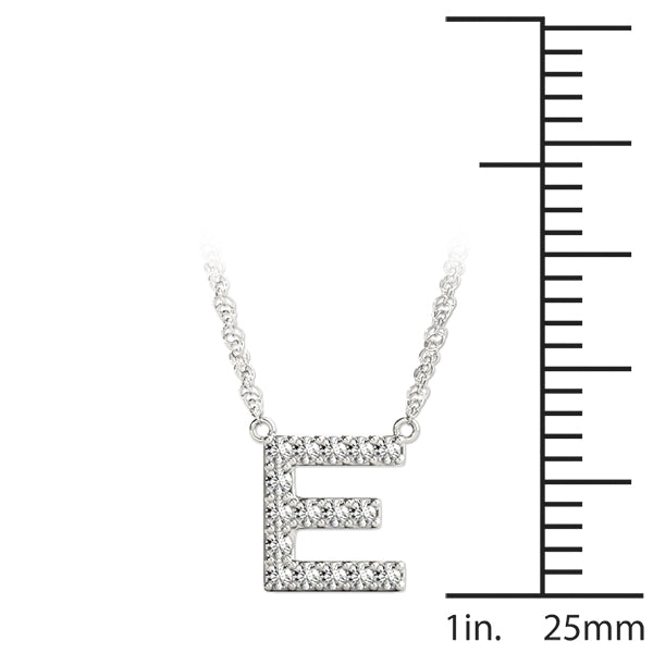 Initial E Pendant
