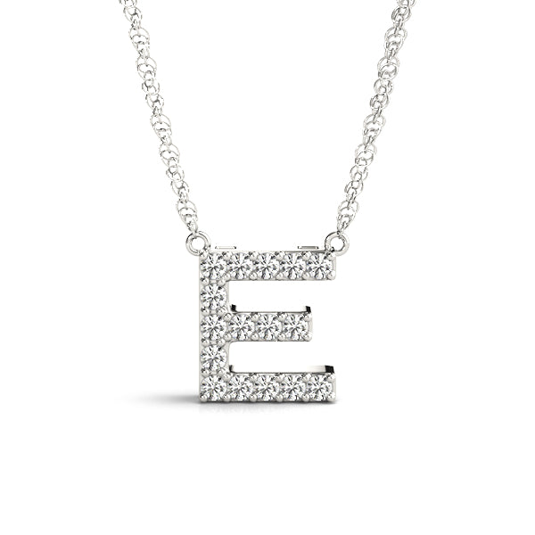 Initial E Pendant