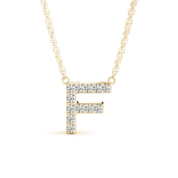 Initial F Pendant