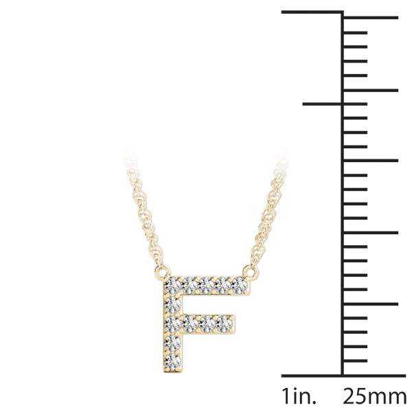 Initial F Pendant