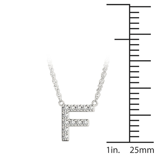 Initial F Pendant
