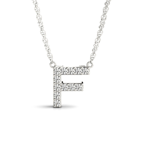 Initial F Pendant