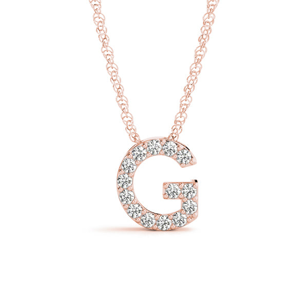 Initial G Pendant