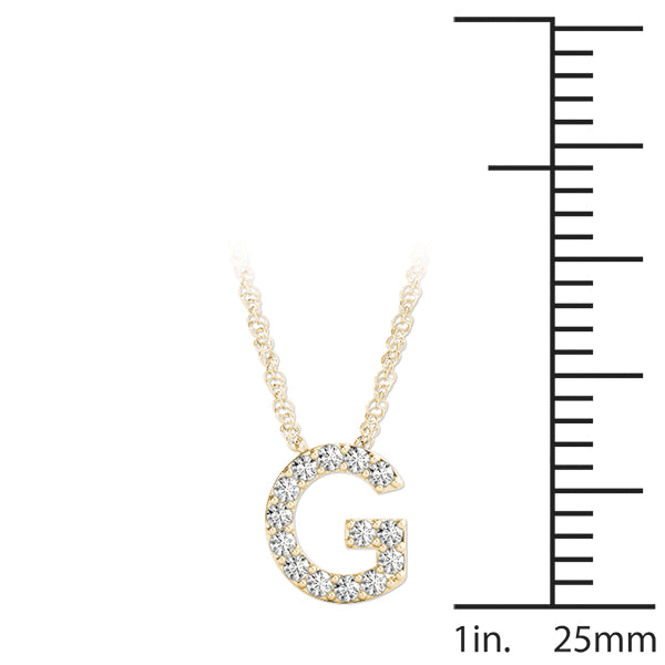 Initial G Pendant