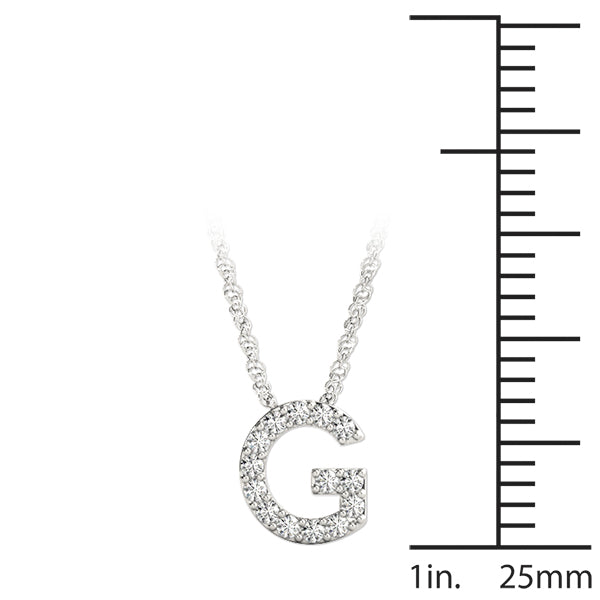 Initial G Pendant