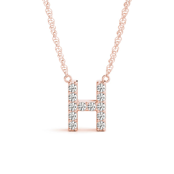 Initial H Pendant