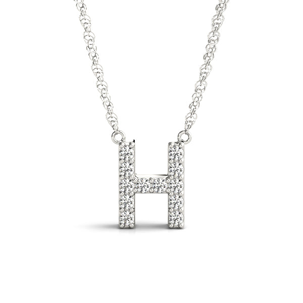 Initial H Pendant