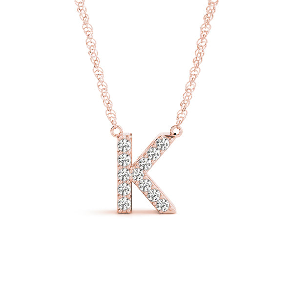 Initial K Pendant