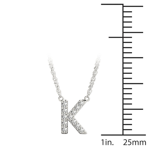 Initial K Pendant